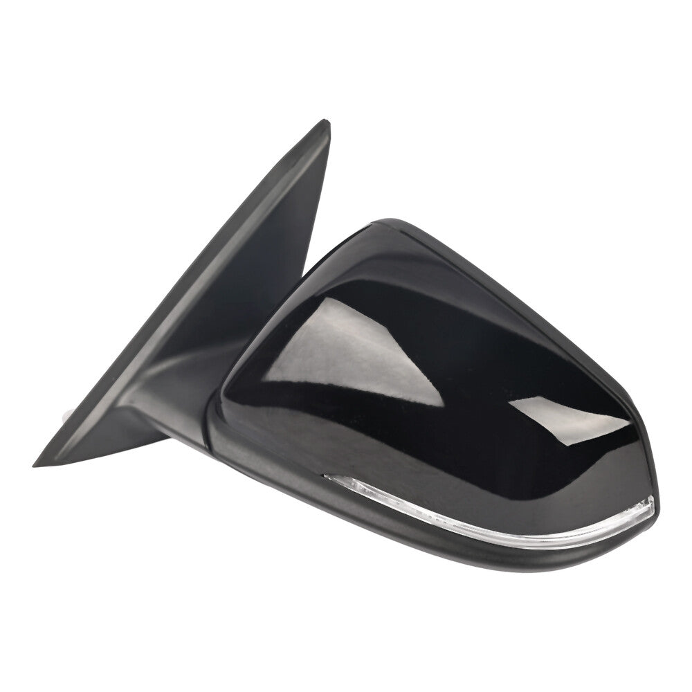for BMW X1 2016 2017 2018 19-2021 BLACK LEFT DRIVER MIRROR WITH TURN SIGNAL
