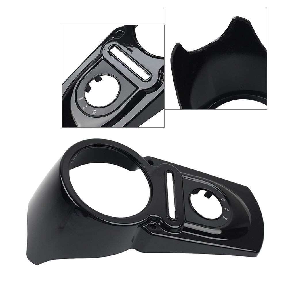 Black Motorcycle Gas Fuel Tank Cover for Harley Dyna FXDWG FXDL FXDB 2004-2023