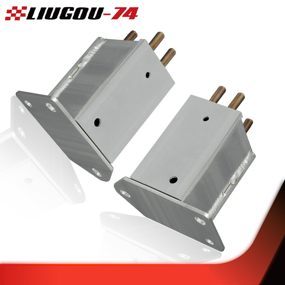 A set of 2 BUMPER Brackets fits 2005-2015 for Toyota Tacoma front left and right sides.
