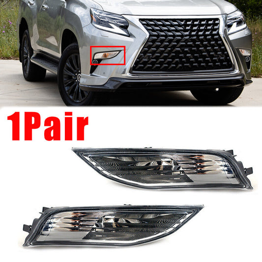 1Pair Front bumper Turn Signal lamp fog lamp For 2014-2020 for Lexus gx460 gx400