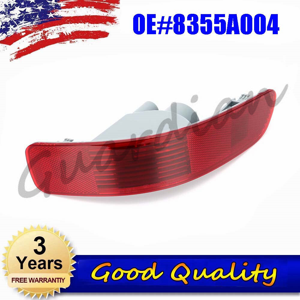 Right Rear Bumper Light Reflector Tail 8355A004 for MITSUBISHI Outlander for CITROEN