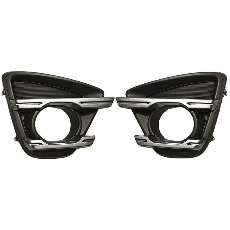 for Mazda CX-5 2013 2014-2016 Front Bumper Bezels Fog Light Cover Frame Pair