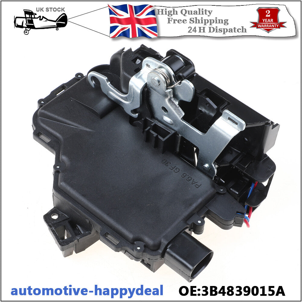 for VW POLO 9N 2001>2009 REAR LEFT DOOR LOCK ACTUATOR SOLENOID MECHANISM