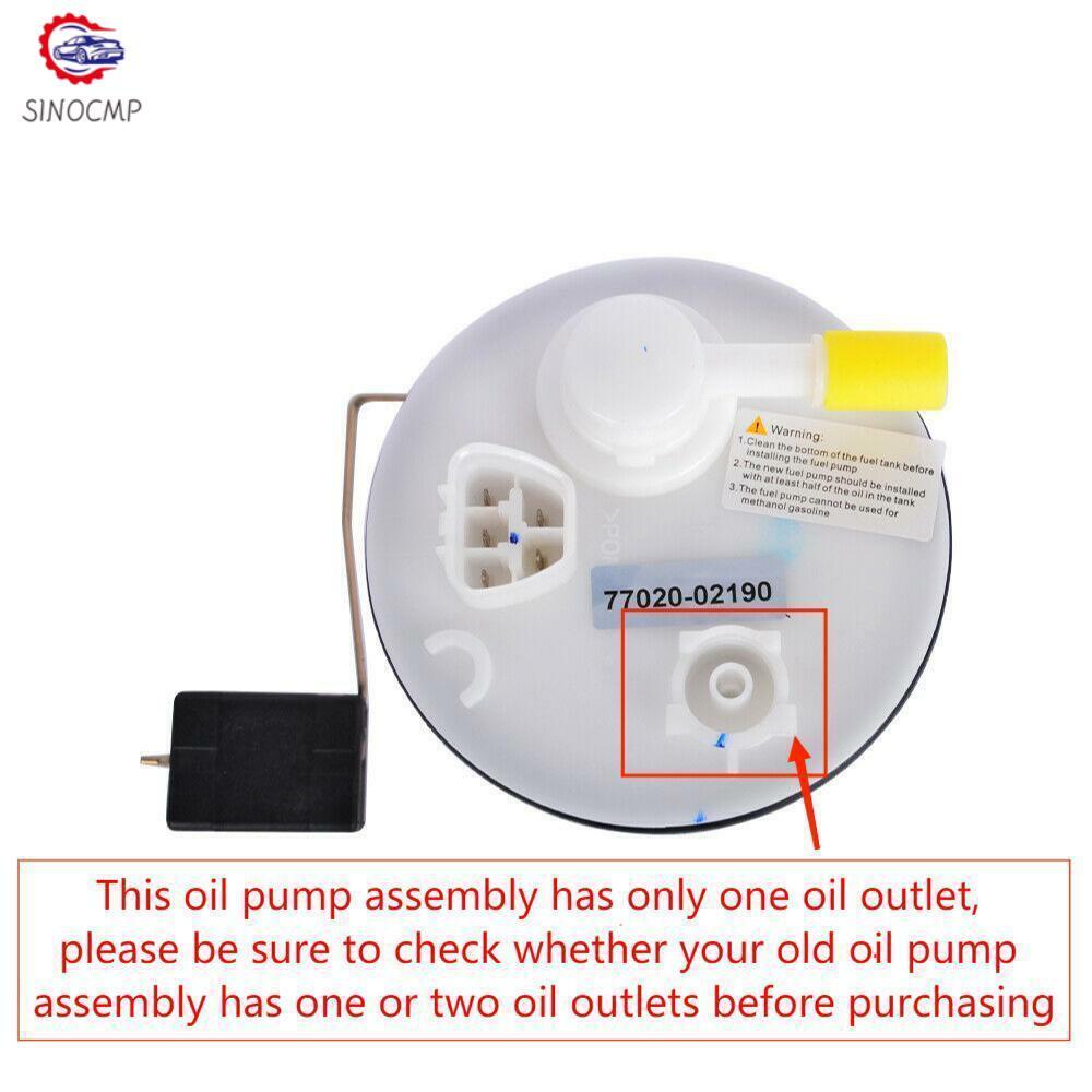 Fuel Pump Assembly for 2000-2005 for Toyota for Corolla LUXEL GE413 EFP-567M 77020-02190