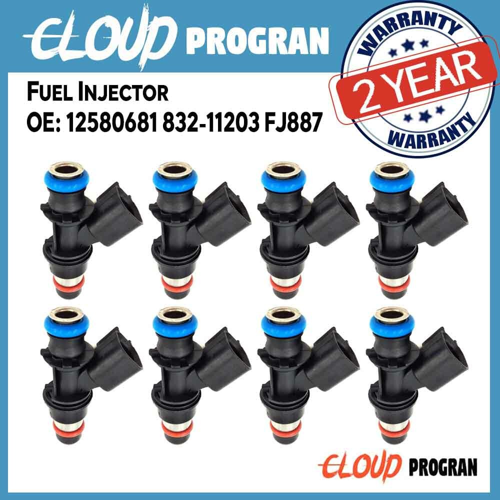 8-piece fuel injector 12580681 for Chevrolet Silverado Express for GMC for Sierra Savana