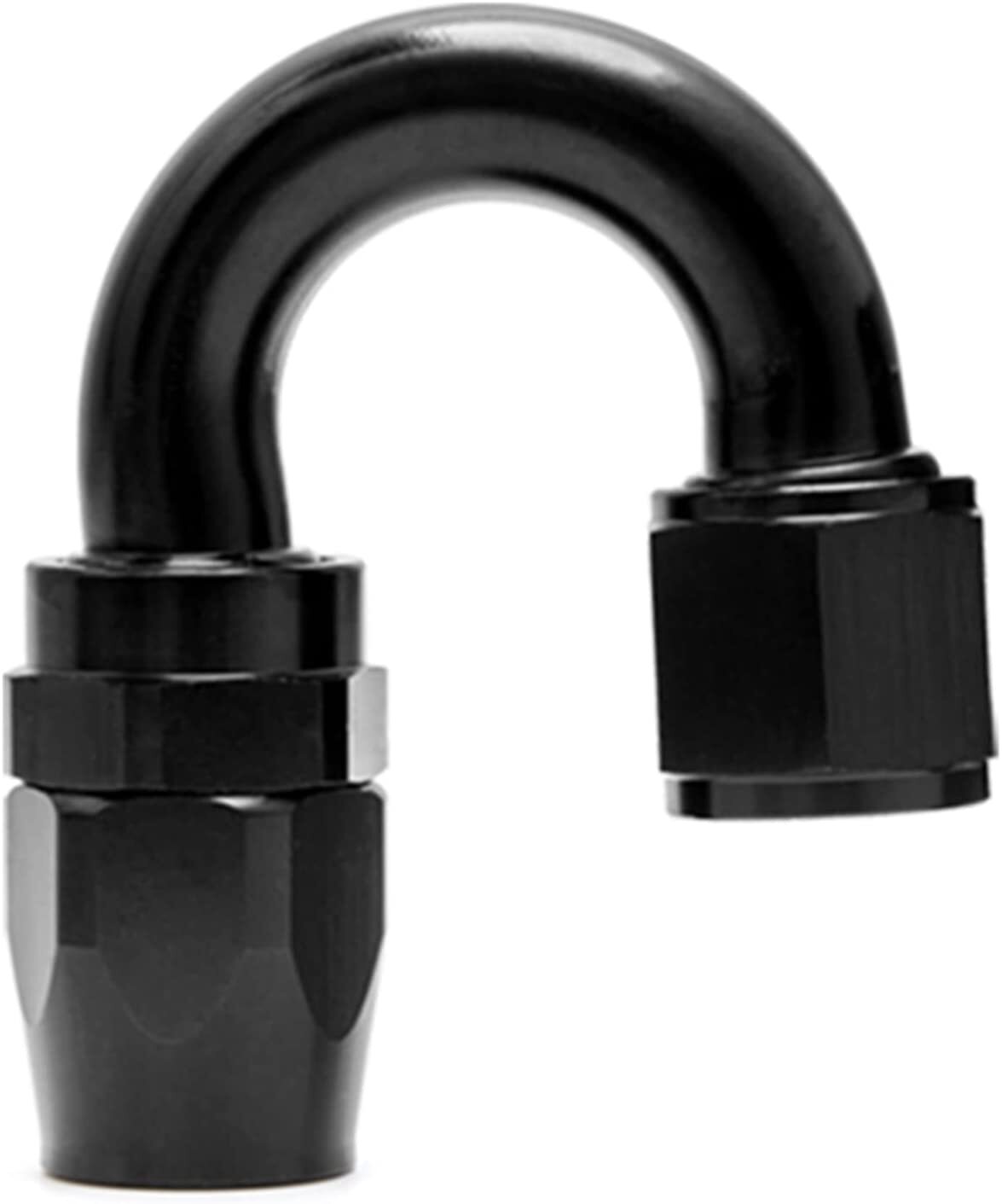 4-pack 180-degree rotating hose end connector adapters for fuel AN6 AN8 AN10