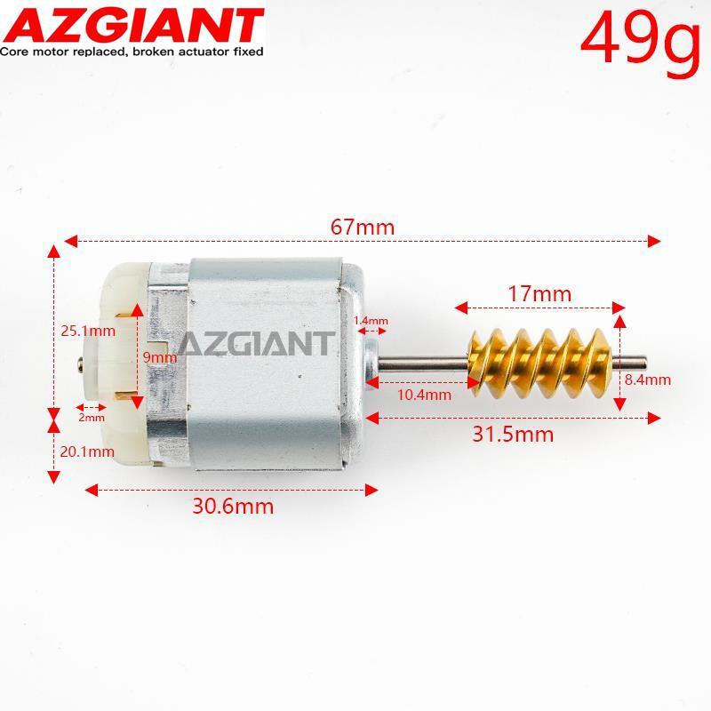 Steering column lock motors 4H0905852A and 4H0905852B are applicable to 2011-2018 for Volkswagen Touareg MK2 models.