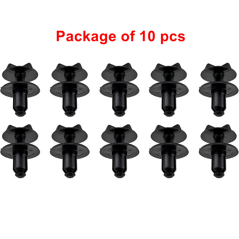 10 Nylon Molded Clips for Volkswagen Beetle 113-853-585C - Decorative Fixing Buckles and Rivets
