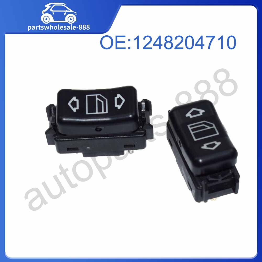 1248204710 Electric power window switch (left and right) suitable for Mercedes-Benz 260E, 300E, 300CE