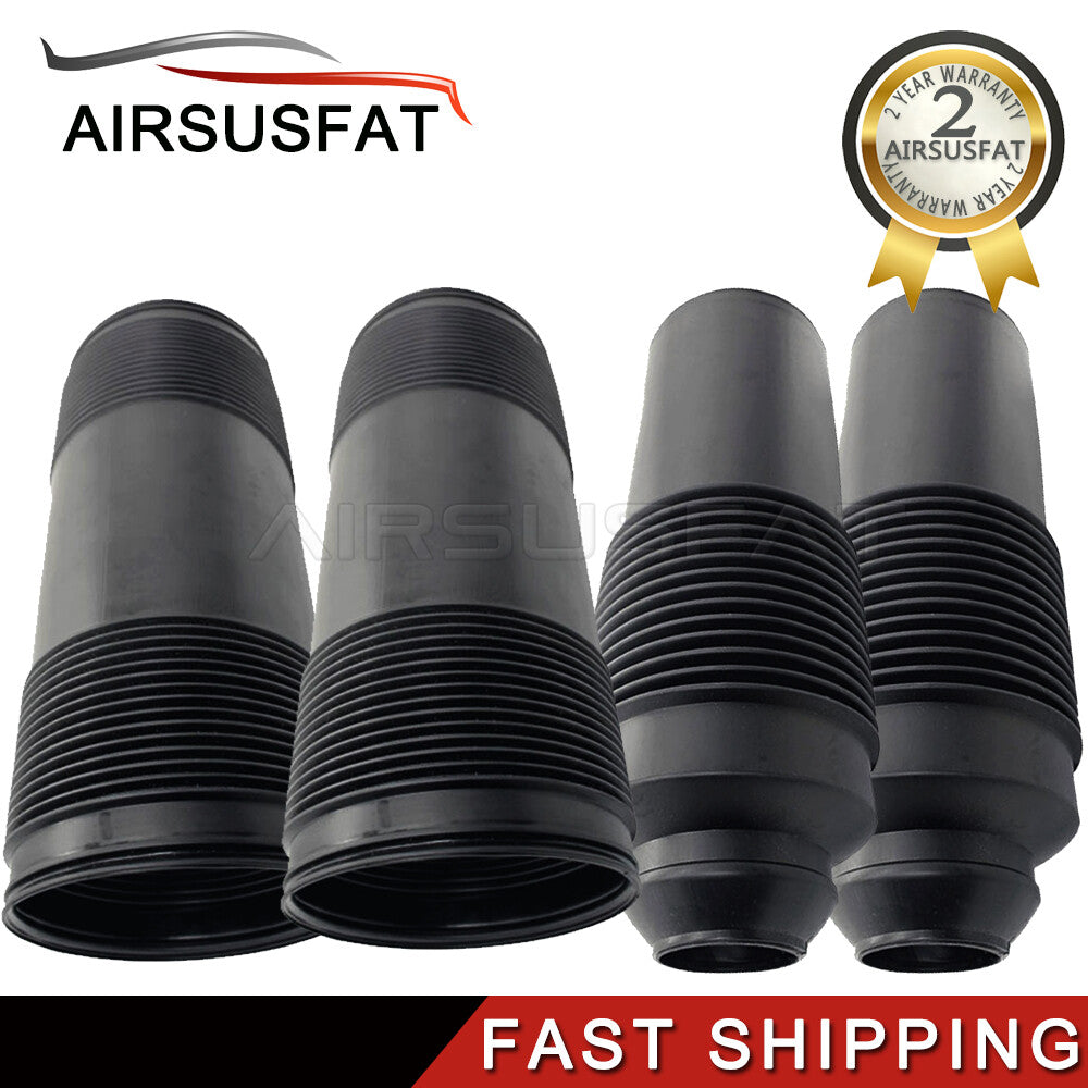 4pcs Front Rear Hydraulic Strut Dust Cover for Mercedes ABC R230 SL550 SL63 AMG