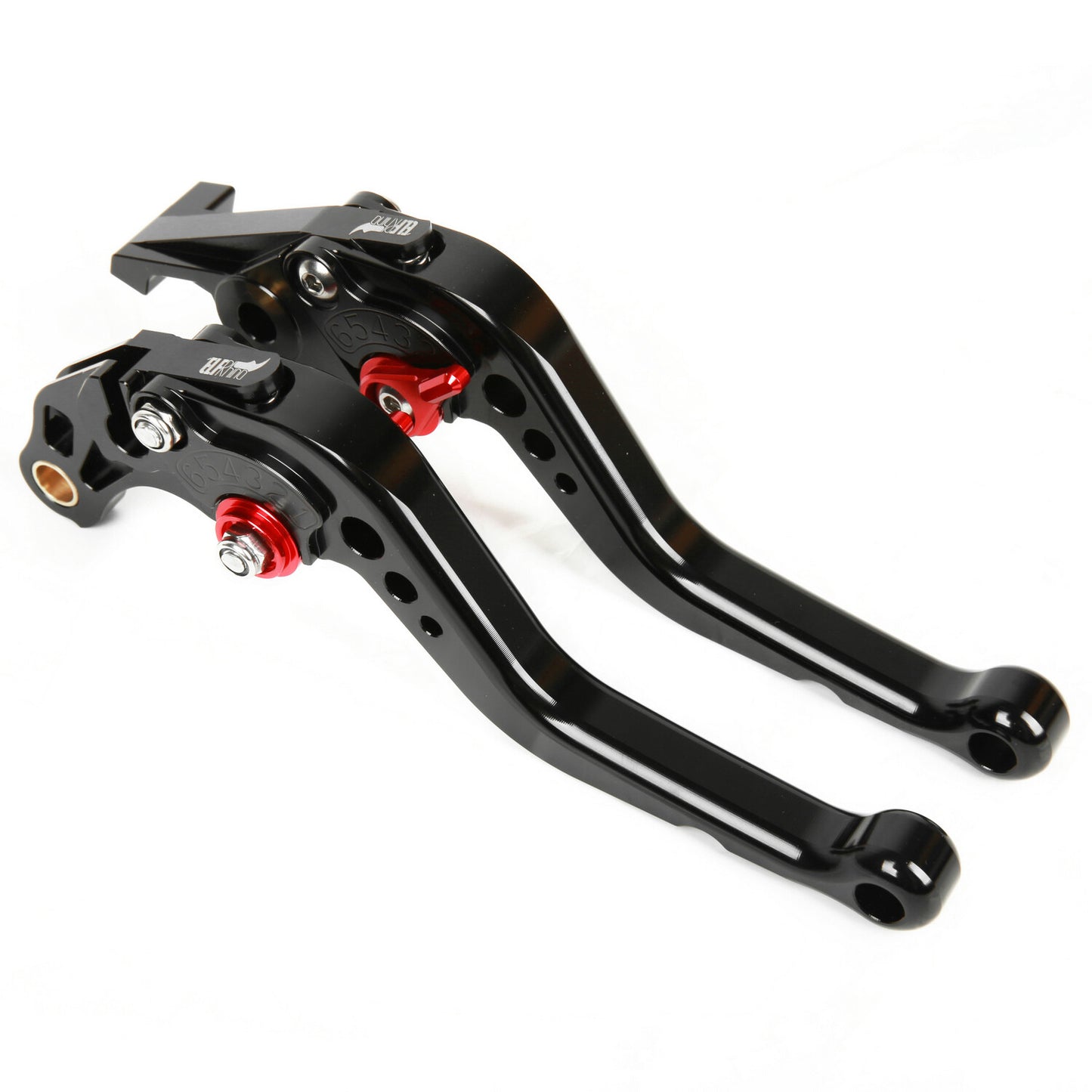 for Suzuki GSF600 BANDIT 1995-1999 Short Clutch Brake Levers Black US 1996 1997