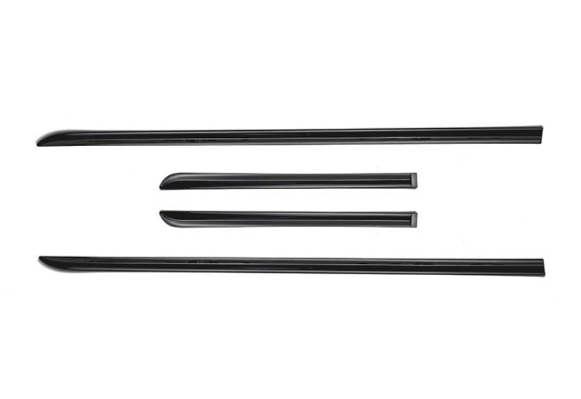4X for Toyota for Camry 2018-2022 Gloss Black Car Side Door Body Molding Strip Trim