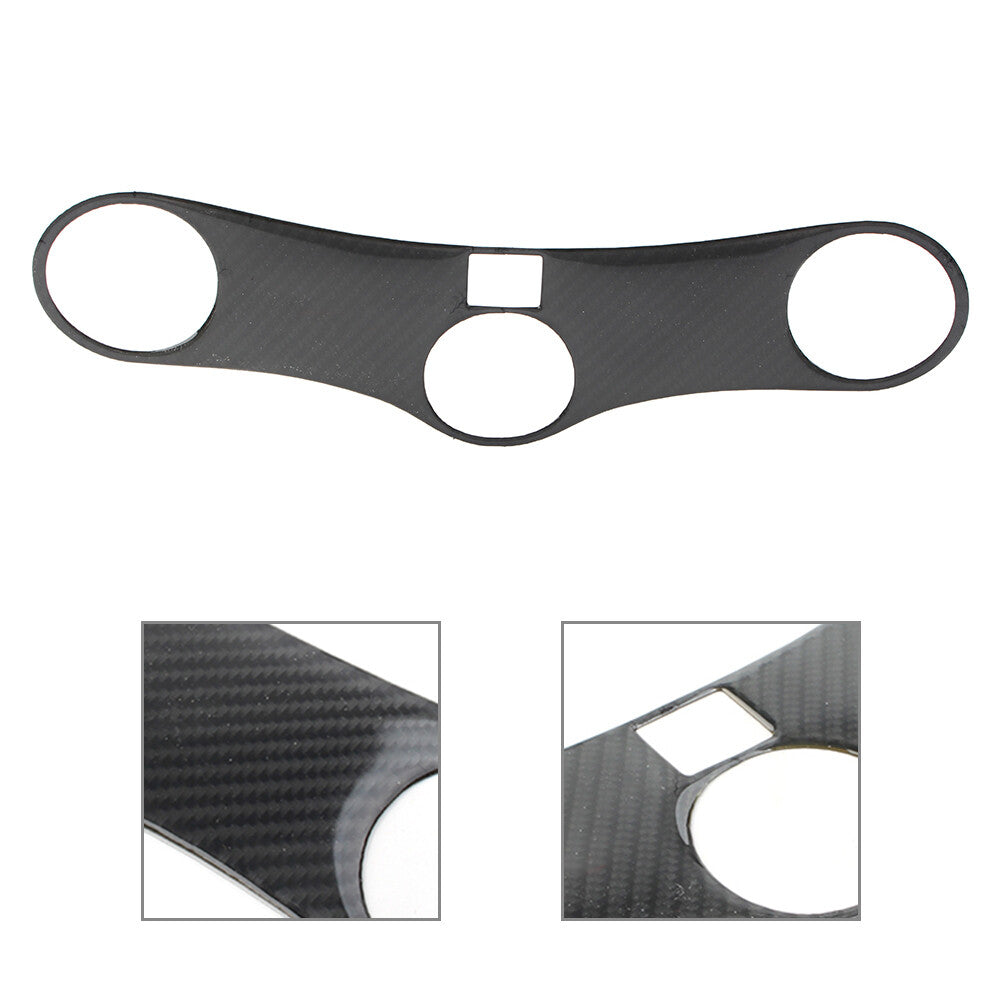 Carbon Fiber Look Handle Yoke Cover Protector Pad for Honda CBR 900 RR 02-03