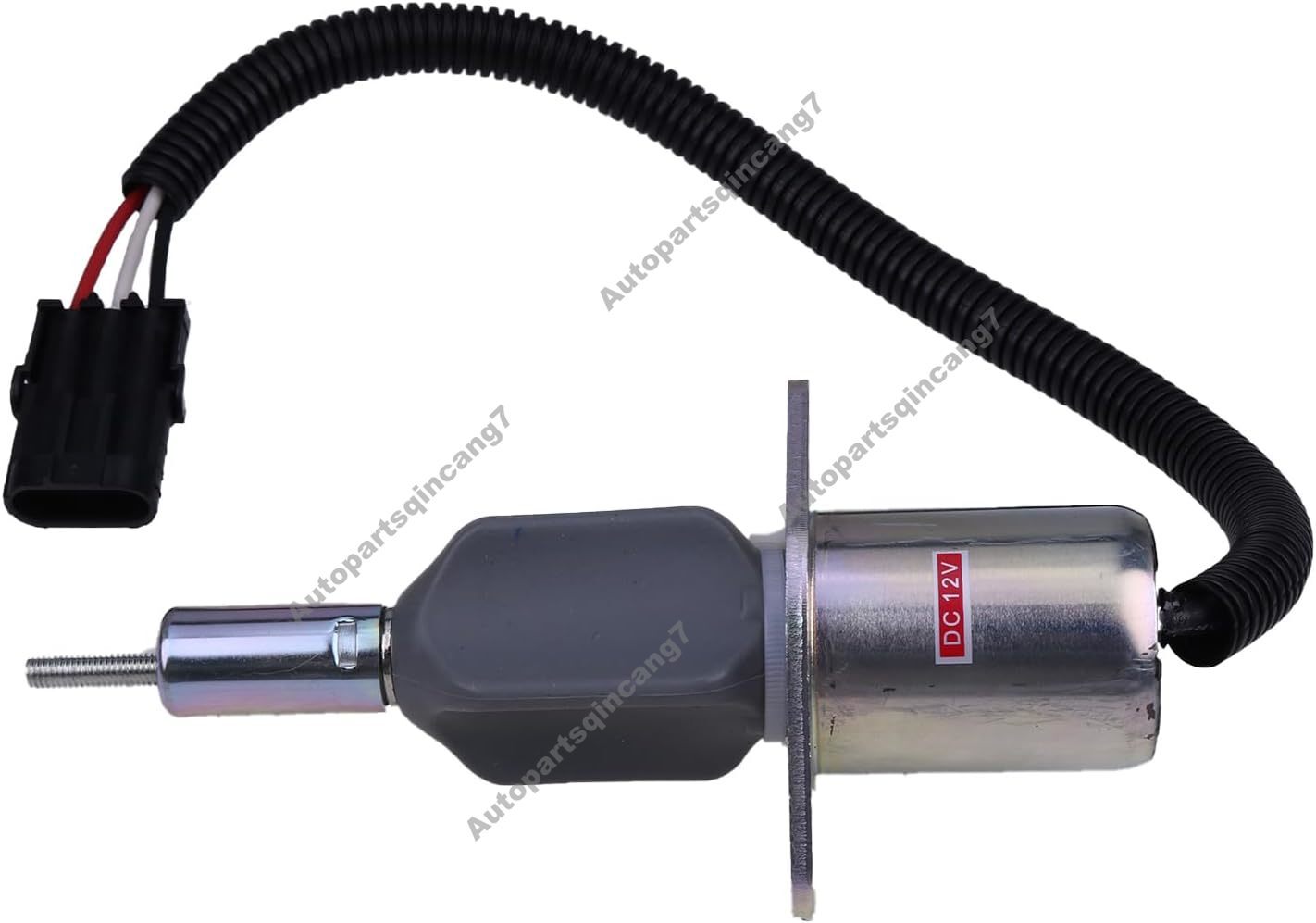 12V Fuel Shutoff Stop 87420950 for CASE Engine 6831T Tractor 8920 9310 MX220