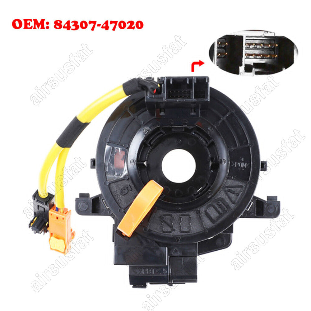 Spiral Clock Spring Cable Fit for Toyota Yaris Prius C V 84307-47020 8430747020