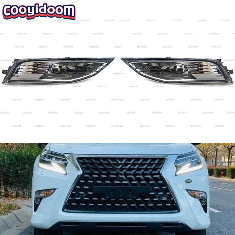 For 2014-20 for Lexus GX400 GX460 LED Front Bumper Turn Signal light Fog Light LHRH
