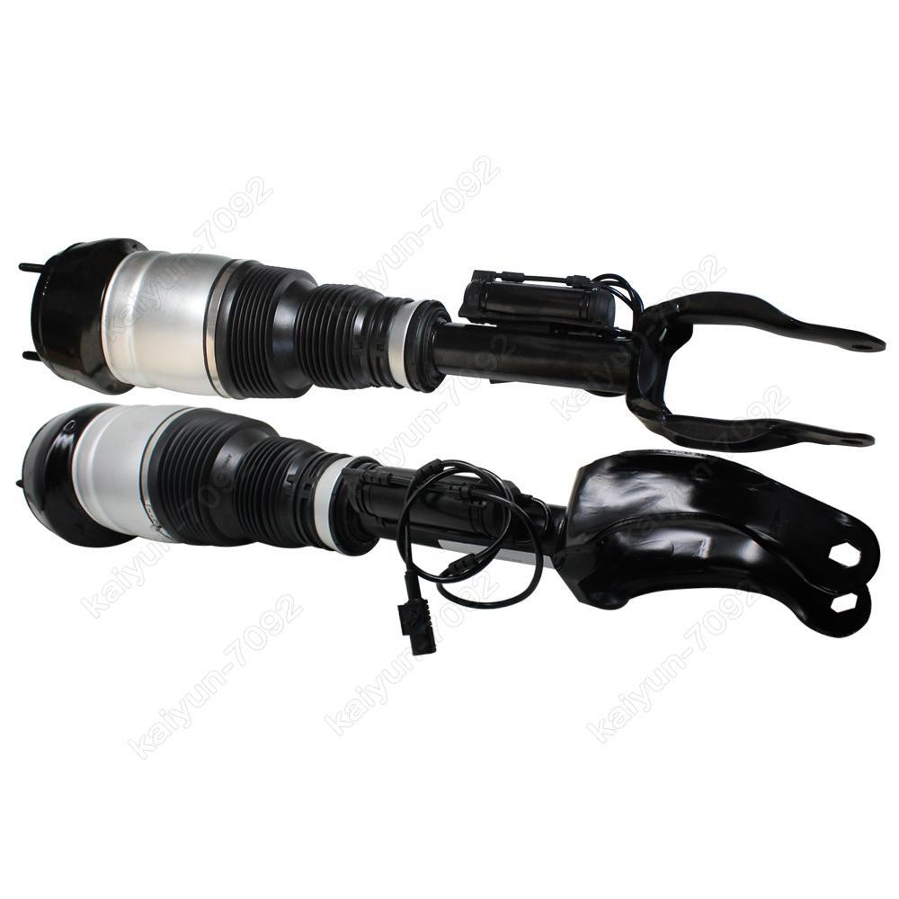 4x Rear Front Air Suspension Struts For Mercdes W166 ML350 550 W/ ADS 1663206713