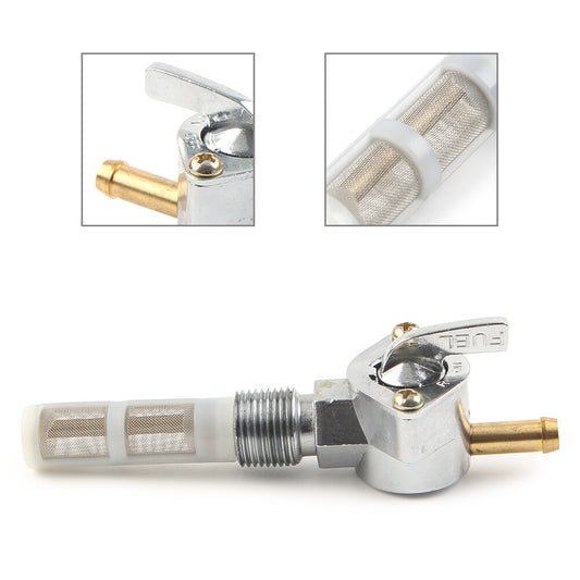 3/8 Fuel Gas Tank Valve NPT Petcock for Harley Davidson Road King Softail Dyna