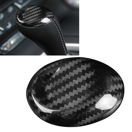 for Chevrolet for Corvette C7 2014-2019 Gear Shift Knob Head Cover Trim Carbon Fiber