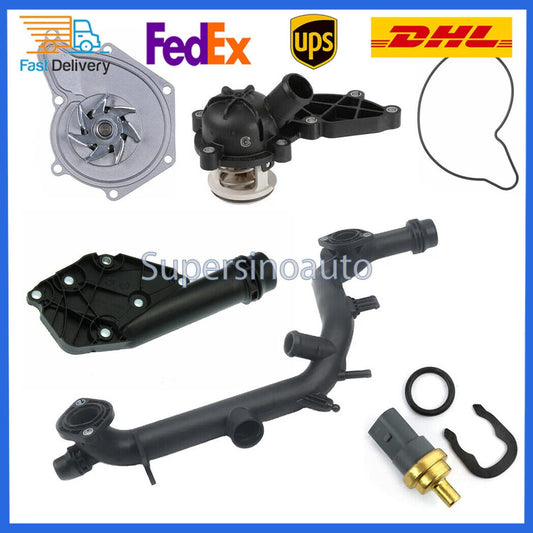 Cooling System Kit for Audi A4 Quattro A5 Quattro Q5 V6 06E121018B 06E121168B