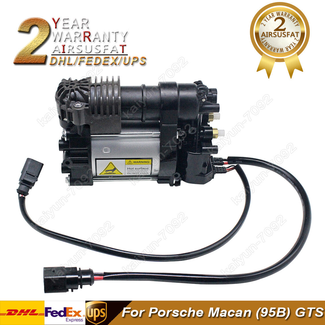 for Porsche Macan (95B) GTS Air Suspension Compressor Pump 2015-2019 95B616006D
