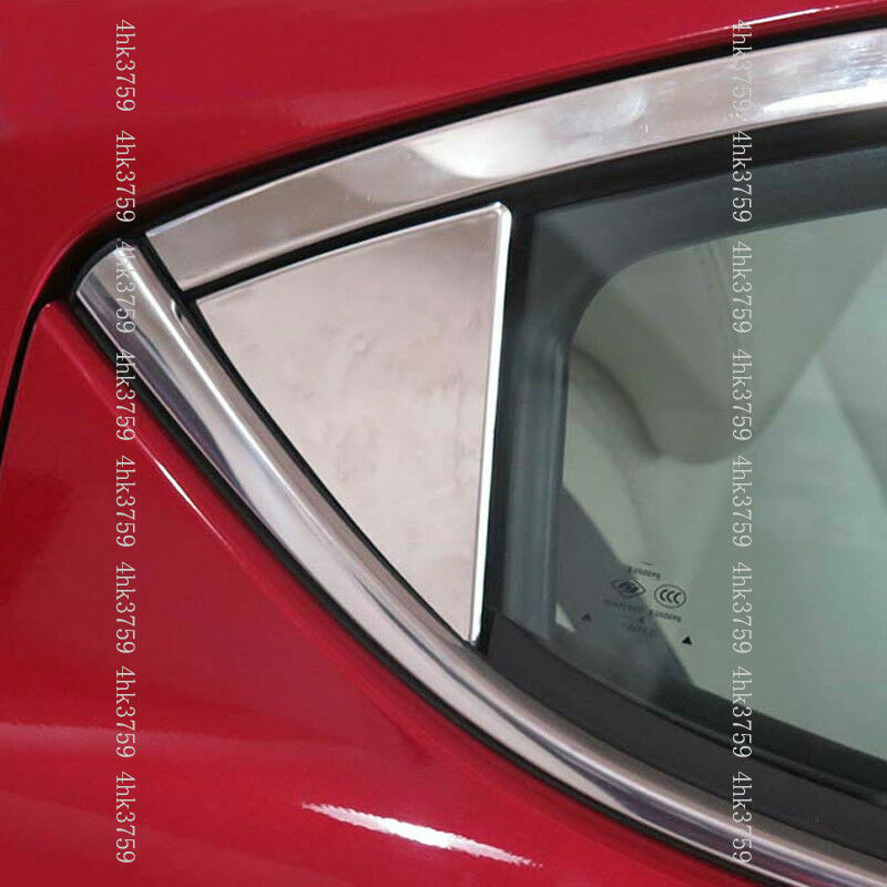 for Mazda 3 Axela Sedan 2014-2018 Stainless Door Window Frame Sill Molding Trim