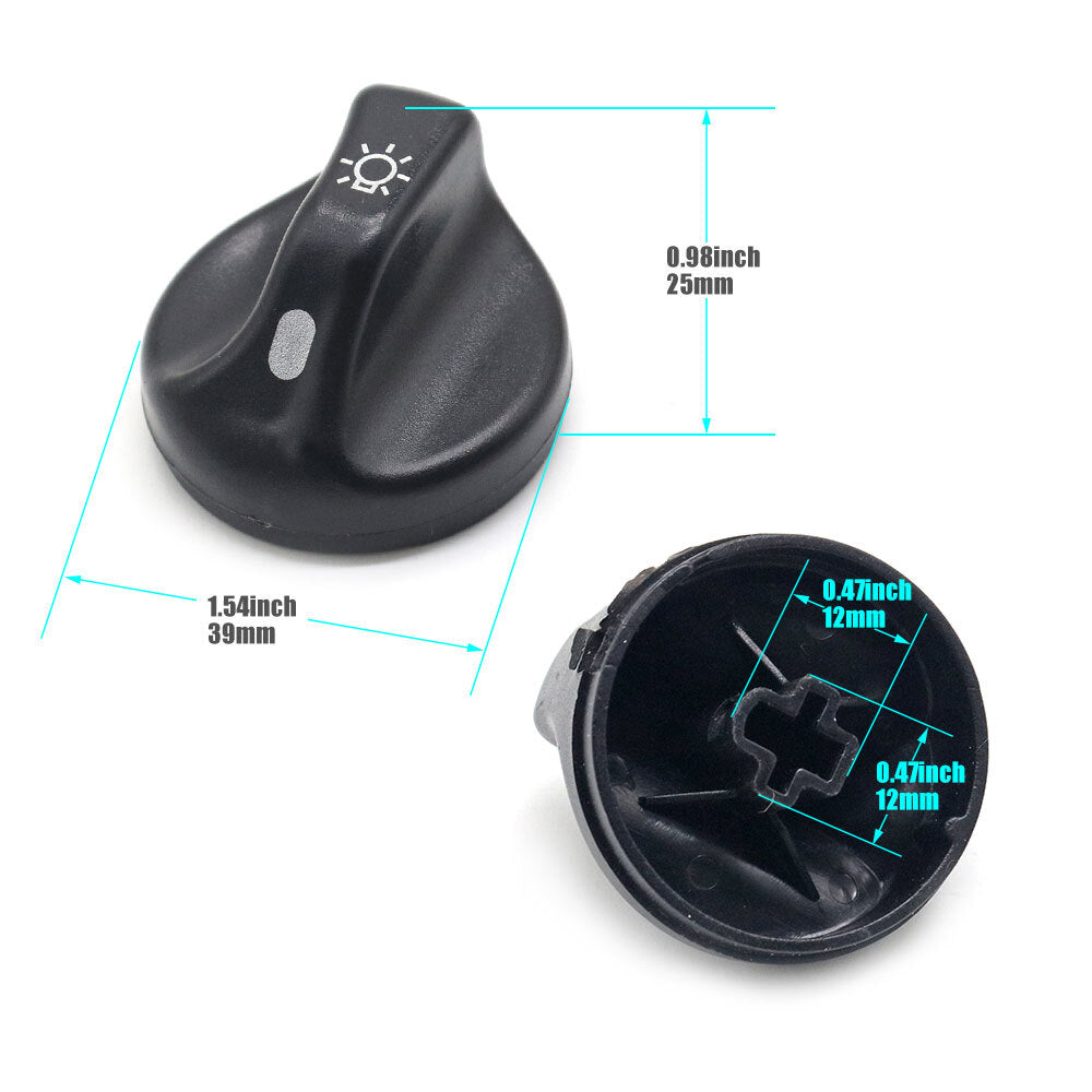 new Knob headlight switch, black, for Ford F-150, 1997-04, 3L3Z11661A, 76872, .