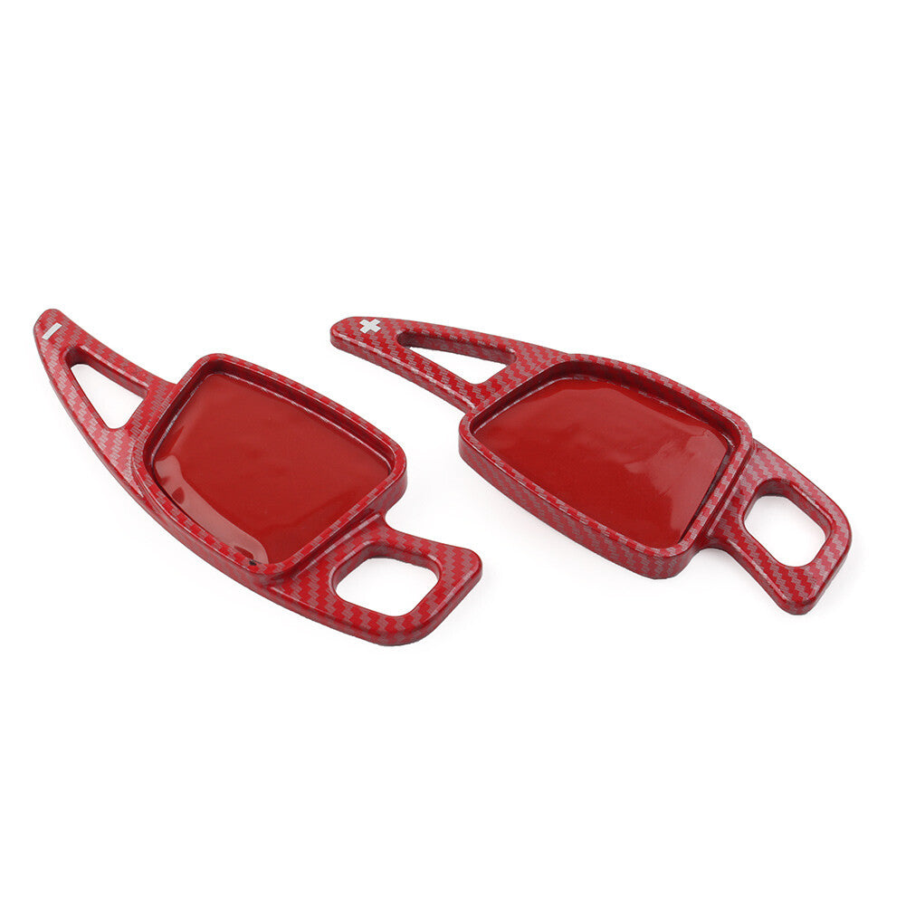 Steering Wheel Paddle Shifter Extension for Audi A3 for A4 S4 for A5 S5 for A6 A7 Red