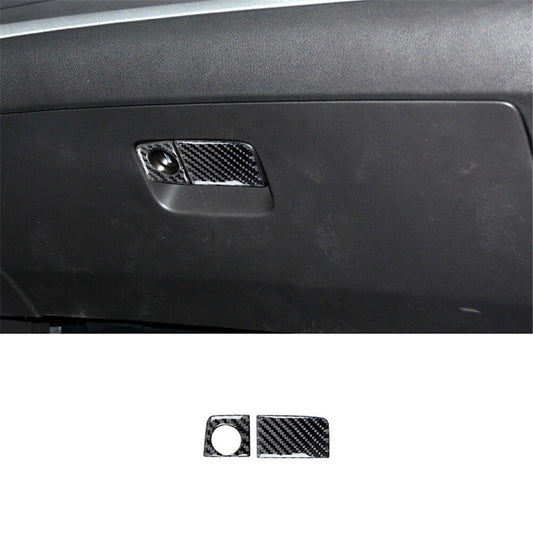 Carbon Fiber Interior Glove Box Switch Cover Trim for Honda CRV CR-V 2012-2016