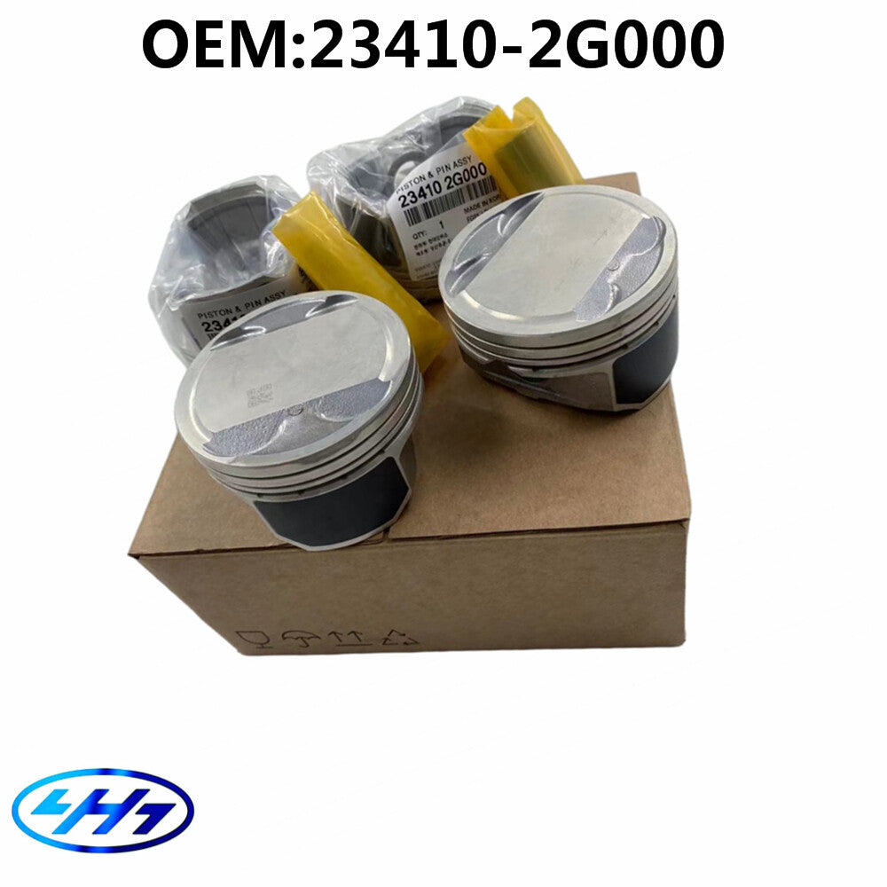G4KD 2.0L Engine STD Piston  Ring Kit for Hyundai for Kia New Pistons 23410-2G000