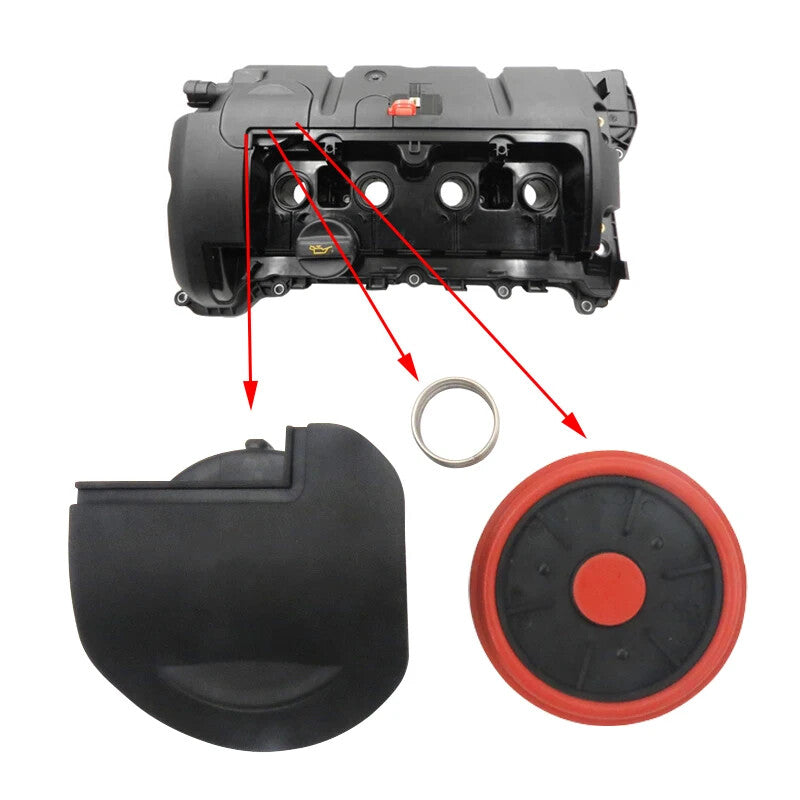 11127646554 Engine Block Breather Valve Cap Membrane for Mini 1.6 for Peugeot