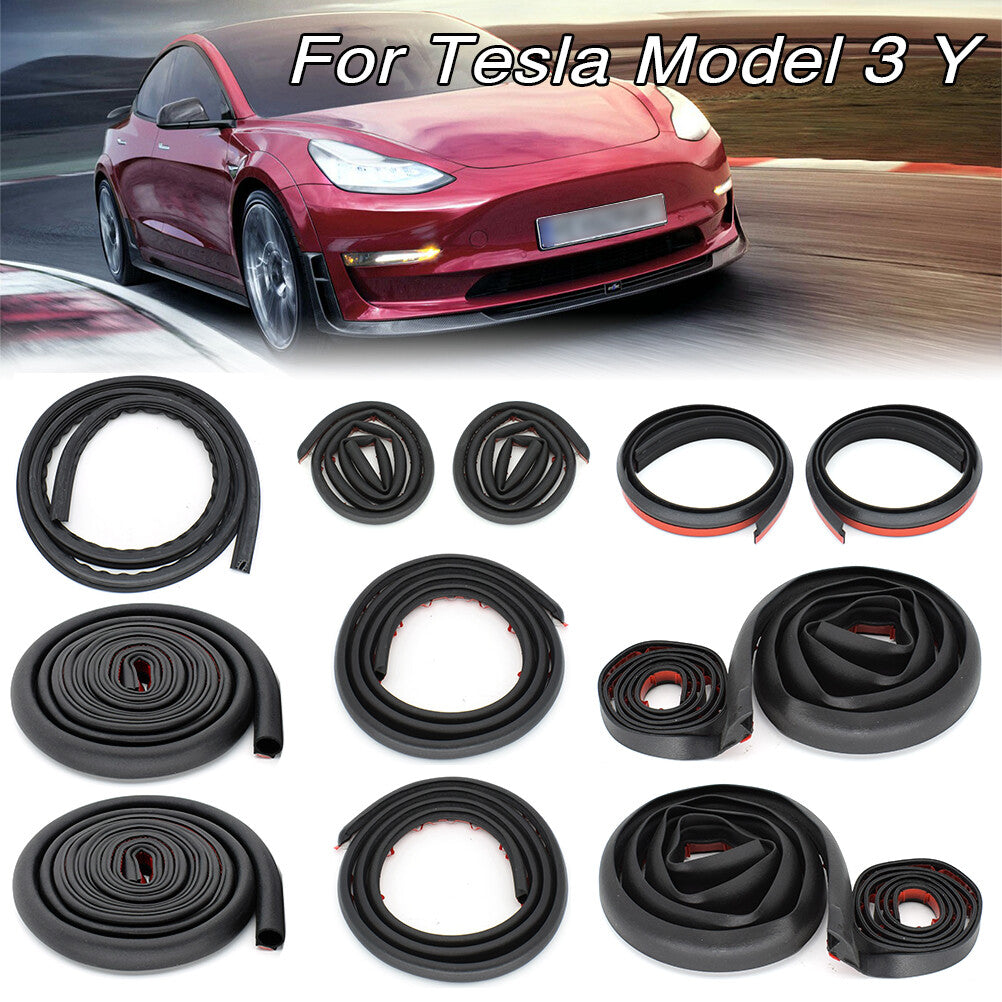 for Tesla Model 3 Y Edge Guard Door Gasket Trunk Gasket Rubber Gasket DE