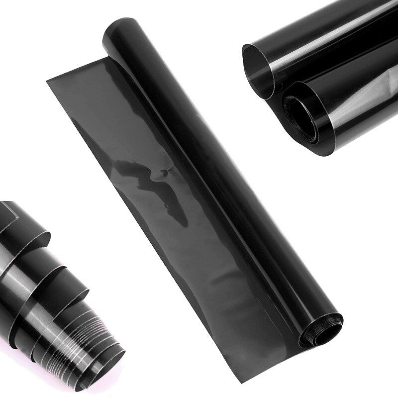 3050cm light smoke black tone film car headlights and taillights, automotive vinyl packaging