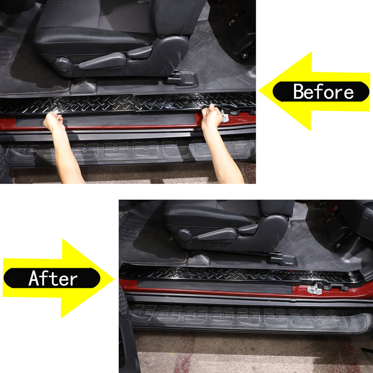 3-piece blue internal alloy A/C volume knife trim for Toyota Supra 19-21