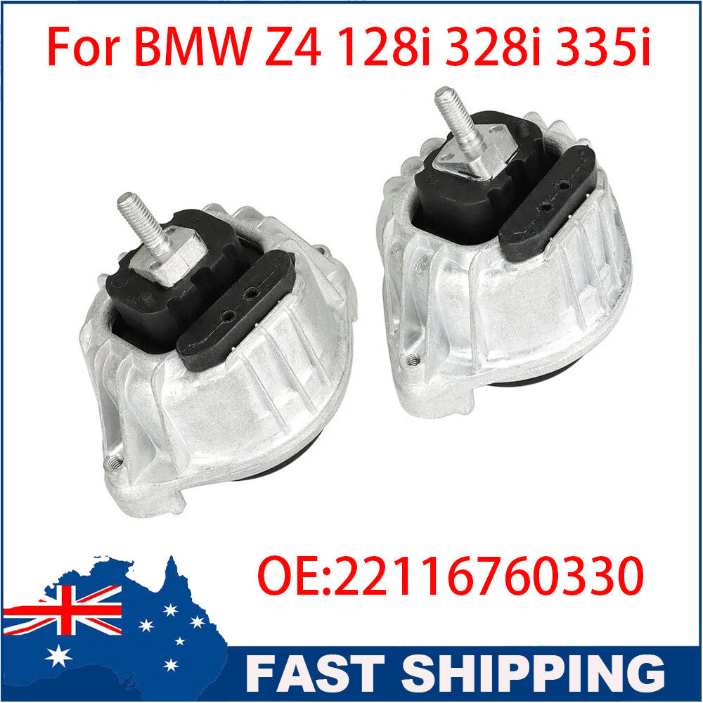 22116760330 New Engine Motor Mount Mounts for BMW 128i Base Convertible 2-Door
