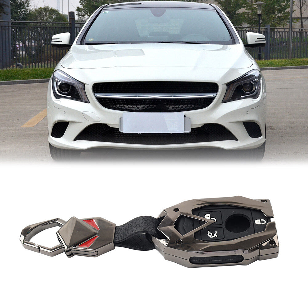 3 Button Remote Key Fob Cover Case Shell for Benz A B C E S Class CLA CLS GLC