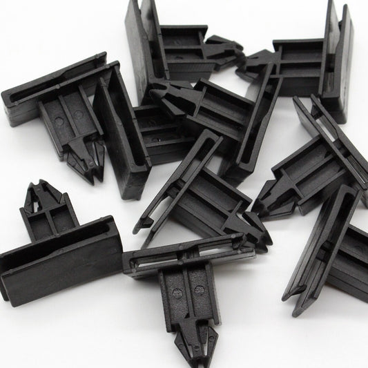 10 Black Nylon Rocker Panel Moulding Clips For GM 10431761 Impala Lumina