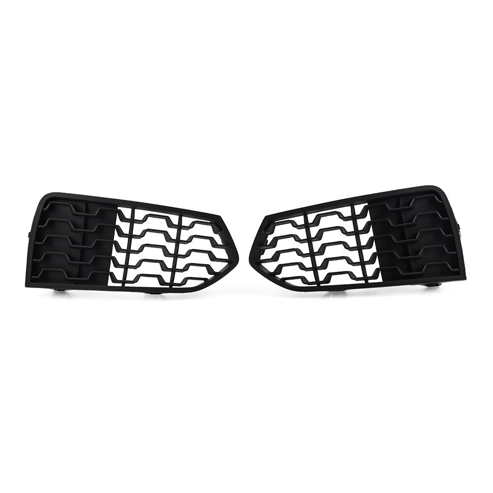 Front Bumper Fog Light Lamp Grille Without Hole for BMW 2 Series F22 F23 M Sport
