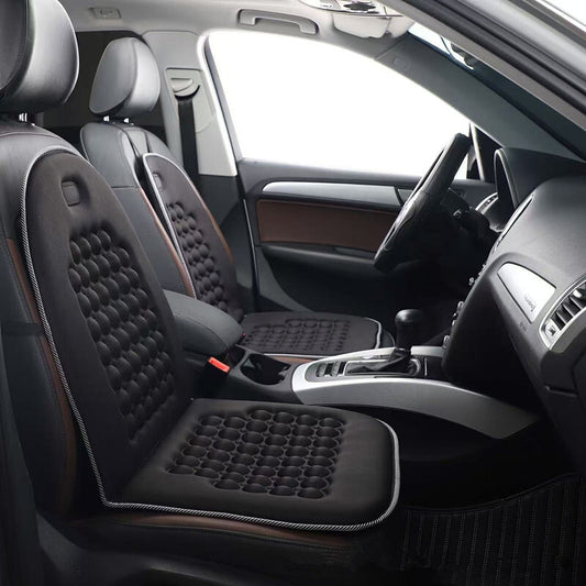Black Car for Seat Cover Soft Cushion Backrest Pad Anti Scratch Chair Protector Mat