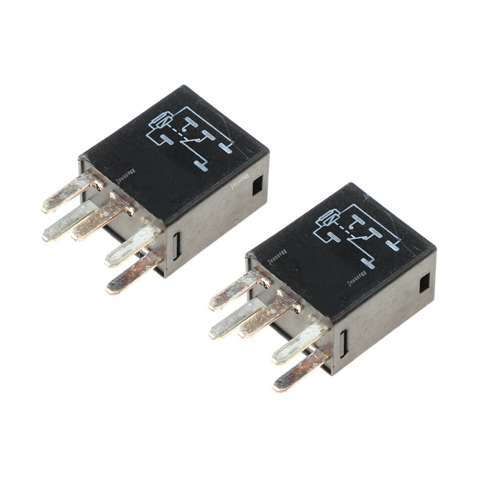 2Pcs 12-VDC 10A 5-Pin Relay 05269988AA for Dodge Journey for Jeep for Wrangler for Chrysler
