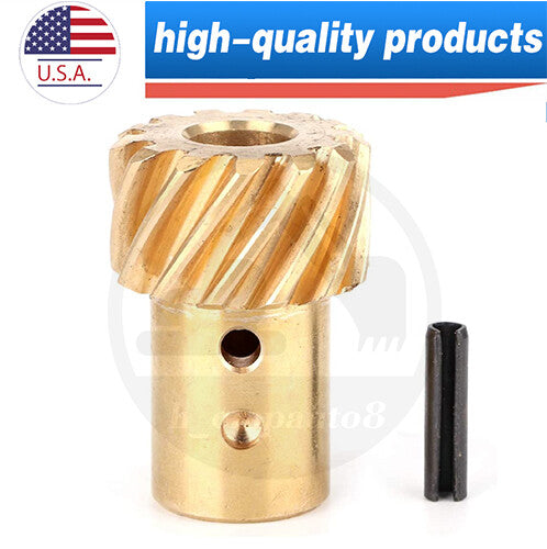 for Chevy Brass .491 Shaft Roller Cams Bronze HEI Distributor Gear SBC BBC US