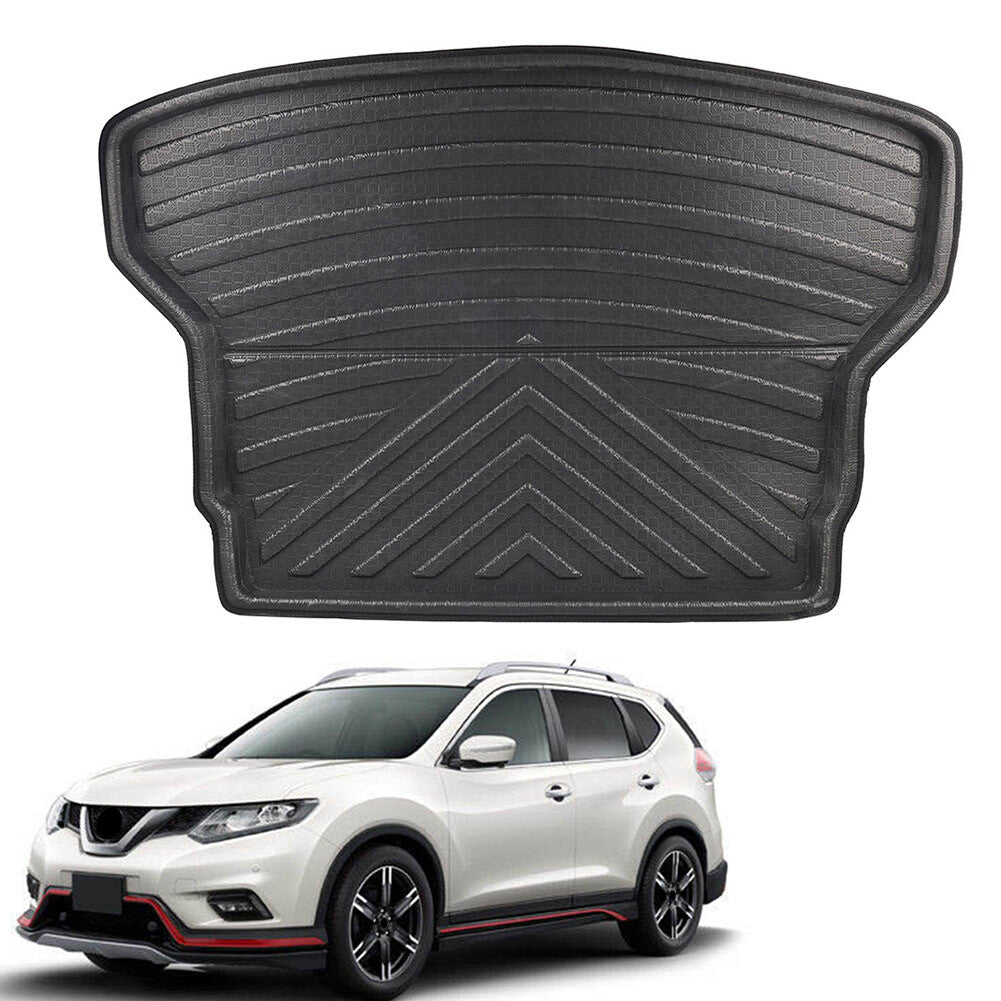 Rear Trunk Mats Liner Cargo Floor Tray Fit 2014-2017 2015 for Nissan Rogue /X-Trail