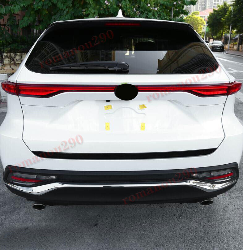 for Toyota Venza 2021-2023 Glossy Black Rear Door Trunk Lid Molding Strip Trim