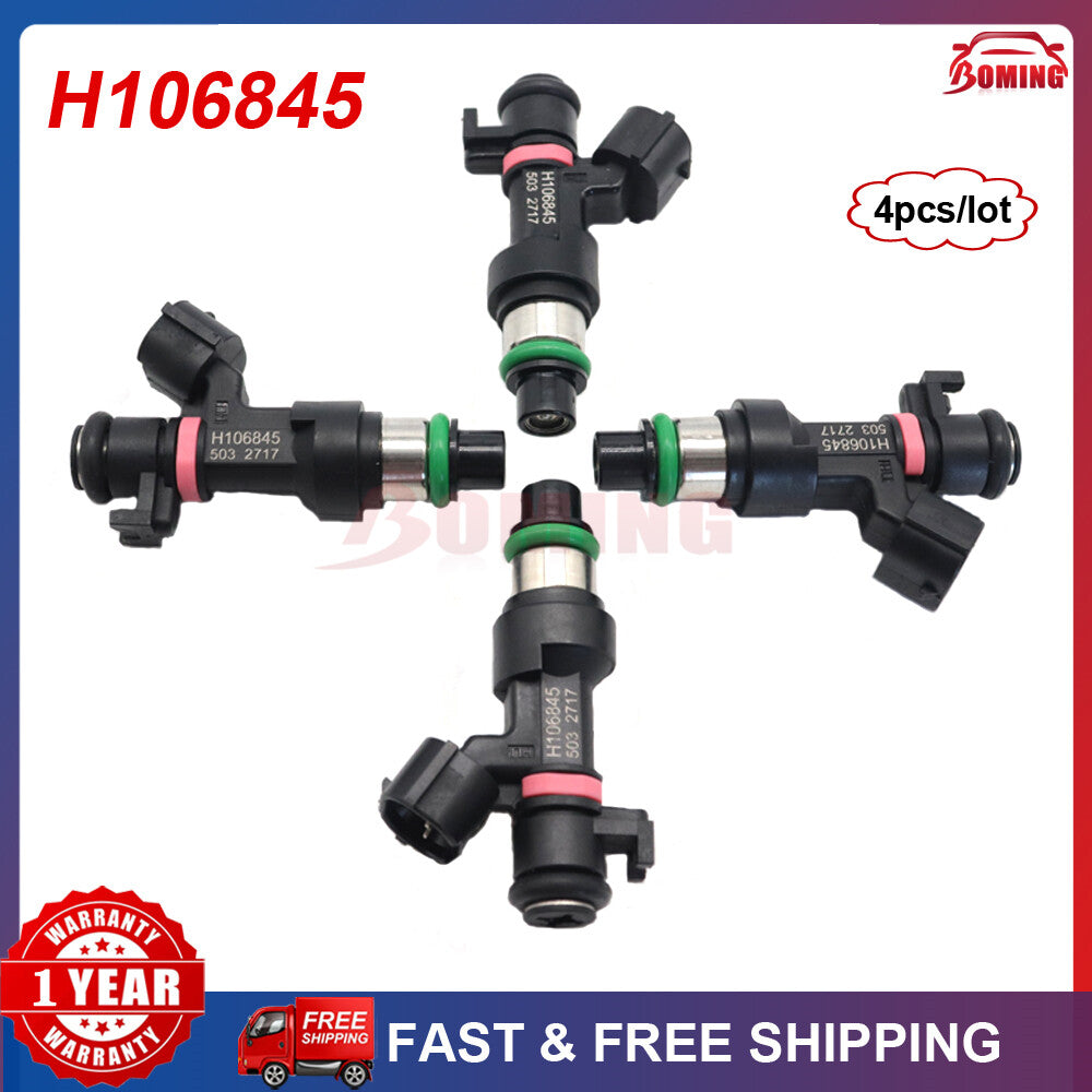 H106845 4 new Fuel Injectors for Renault Fluence 2.0L 16V 16600-6863R