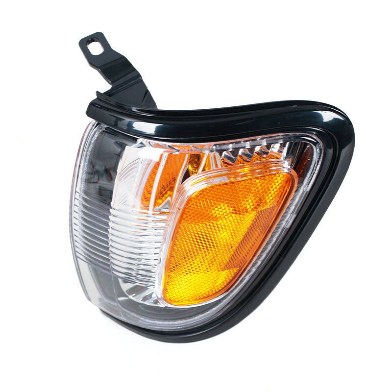 A pair of front bumper turn indicators without bulbs for Toyota Tacoma 2001-2004 LHRH models.