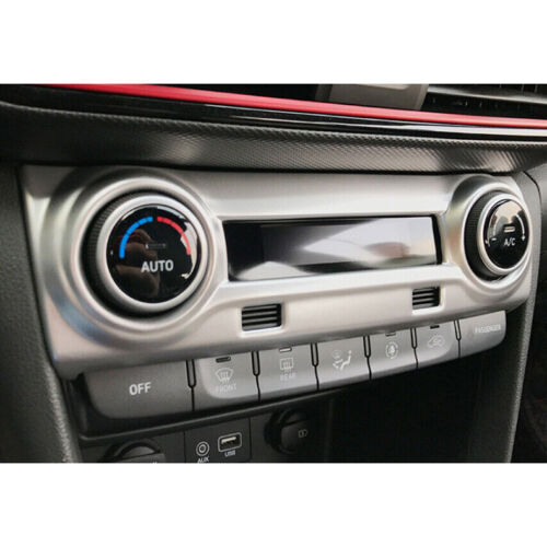 for Hyundai Kona 2018-2022 Matte Inner Central Console Ac Switch Frame Trim ABS