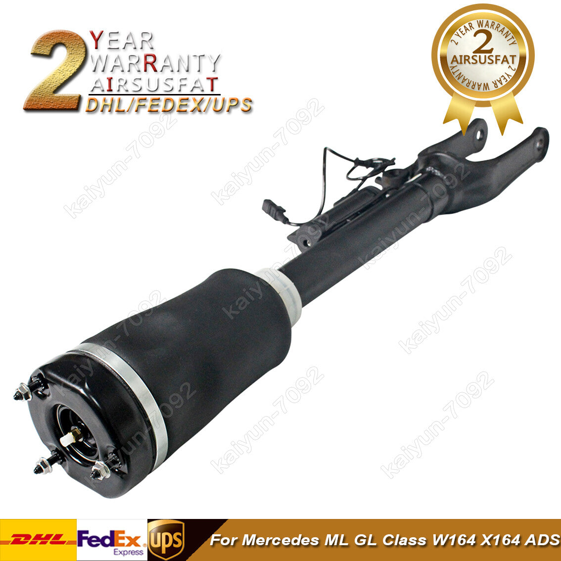Front Air Suspension Shock Strut for Mercedes W164 X164 ML GL 350 450 550 W/ADS