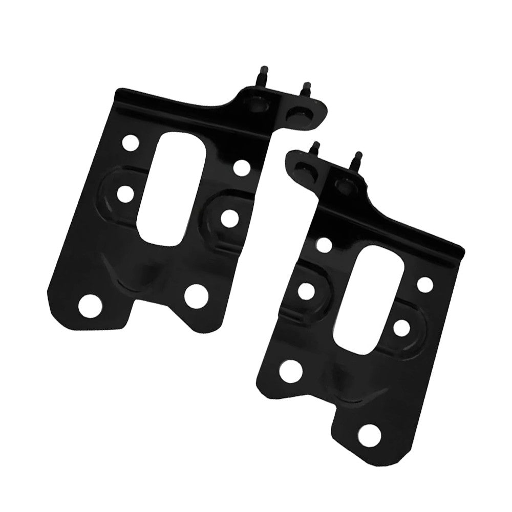Pack of 2 Hood Latch Lock Mount Bracket Black For 2017 2018 2019 2021 2022 Q60