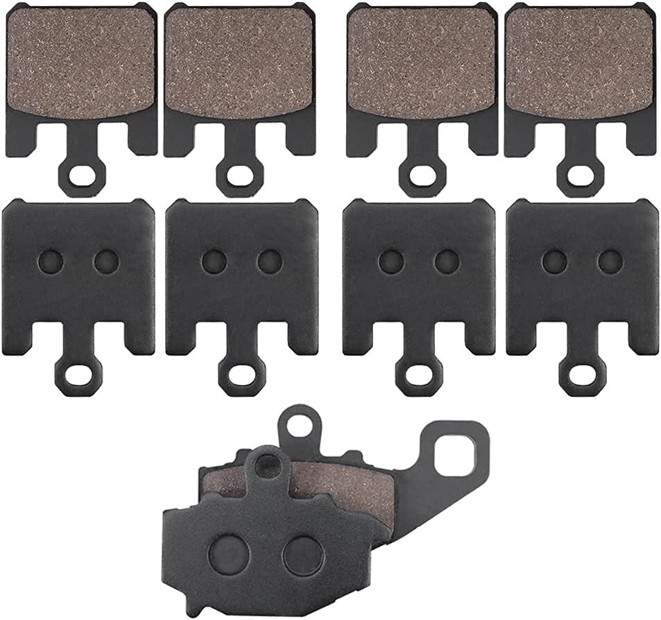Front and Rear Brake Pads for Kawasaki ZX6RR ZX600 2003-2004, ZX6R ZX636