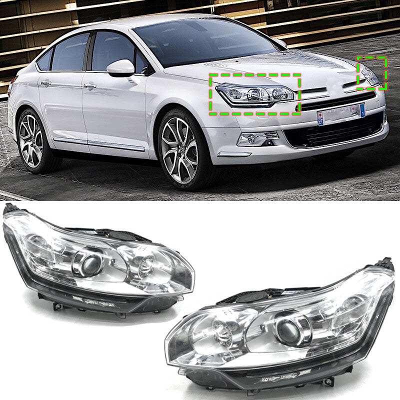 for CITROEN C5 2010 2011-2013 Left and Right Headlamp assembly Passenger side